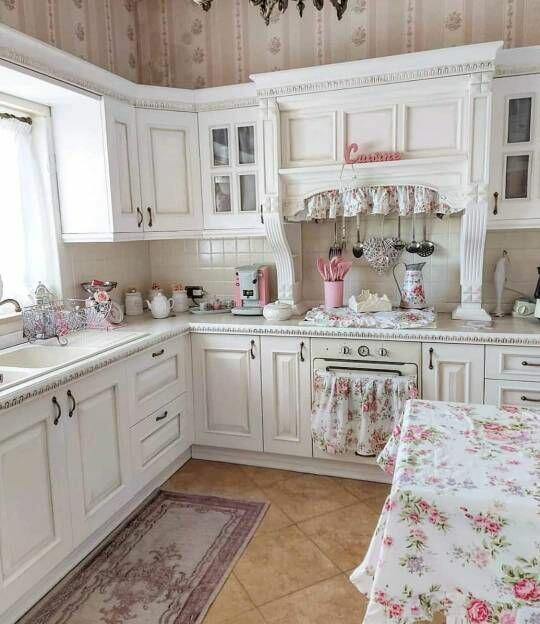 Dapur dengan Konsep Shabby Chic