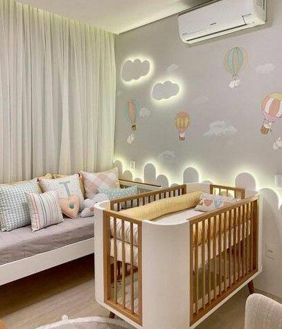 Kamar bayi perempuan baru lahir minimalis