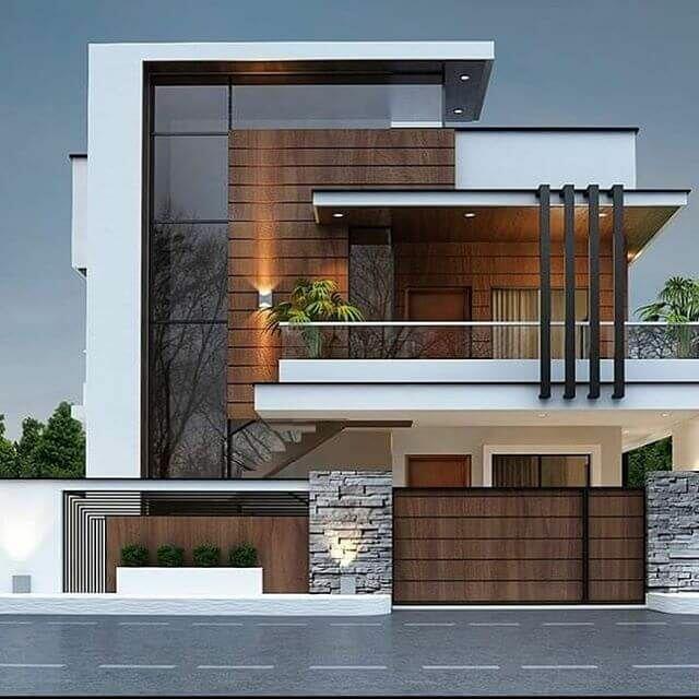 Desain rumah modern 