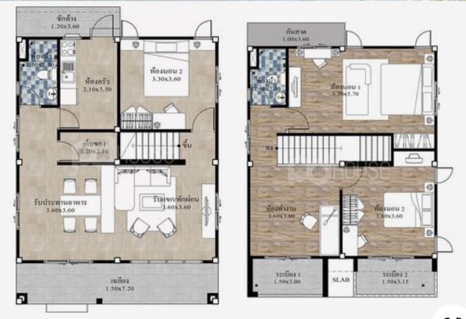 Rumah Ukuran 7x9 Meter dengan 4 Kamar