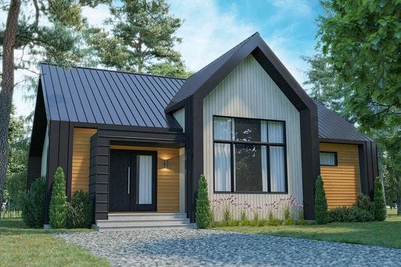 Desain Rumah Scandinavian Type 36