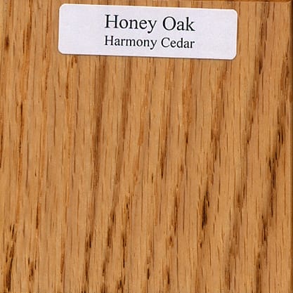 Contoh warna plitur kayu jati honey oak