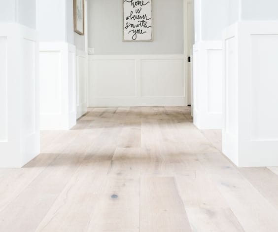 Unfinished Hardwood Floor untuk Desain Rumah Lantai Kayu